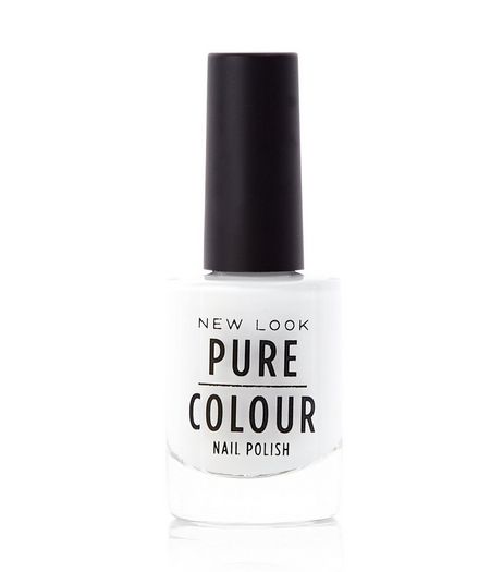 Pure Colour White Nail Polish | New Look