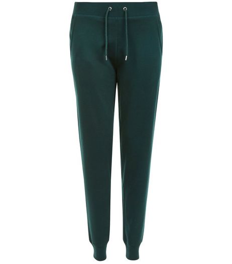 Dark Green Slim Leg Joggers | New Look