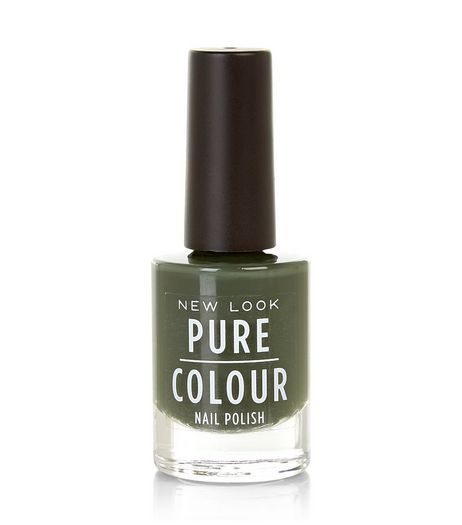 Pure Colour Khaki Nail Polish | New Look