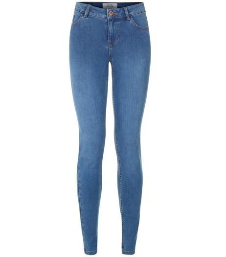 Blue Supersoft Super Skinny Jeans | New Look