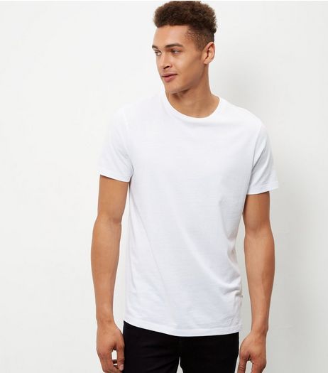 White Crew Neck T-Shirt | New Look