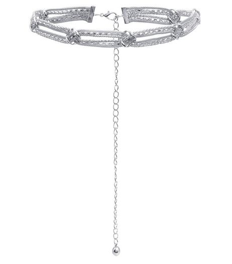 Silver Knotted Mesh Chain Belt | New Look