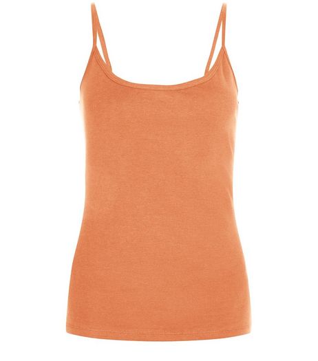 Brown Scoop Neck Cami | New Look