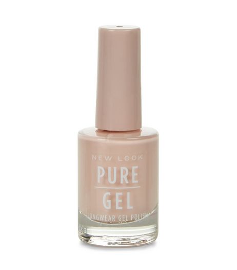 Pure Colour Shell Pink Gel Nail Polish | New Look