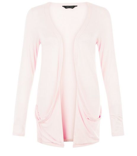 Shell Pink Boyfriend Cardigan | New Look