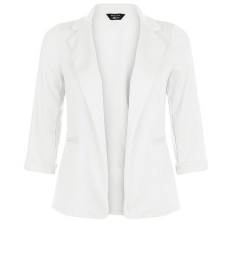 Teens White Blazer | New Look