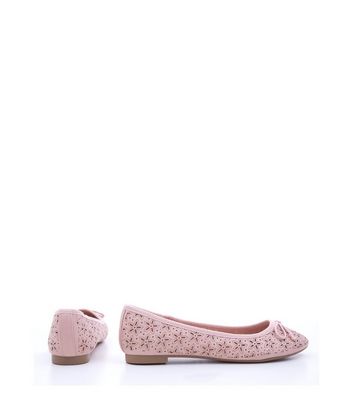 laser cut ballet pumps