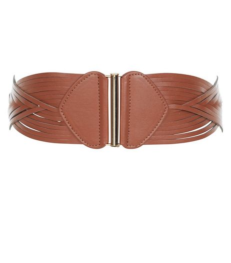 Tan Woven Strap Waisted Belt | New Look