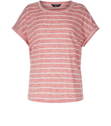 Teens Red Stripe T-Shirt | New Look