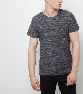 Comprar Jack and Jones Premium Black Textured T-Shirt al mejor precio