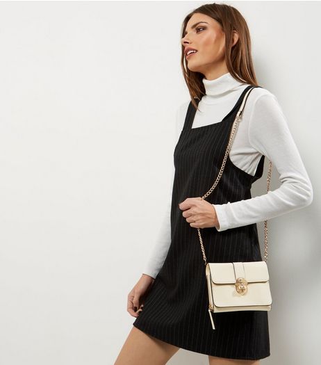 Stone Mini Push Lock Clutch | New Look
