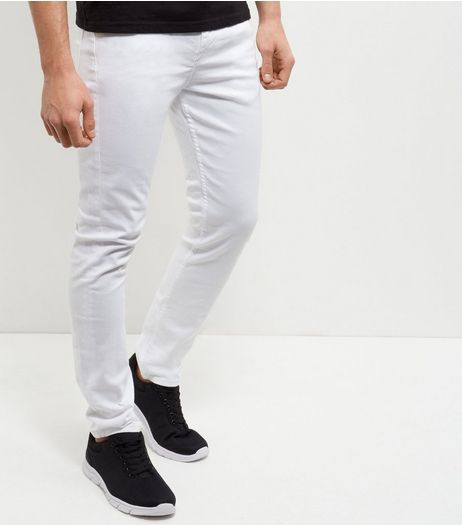 White Skinny Trousers | New Look