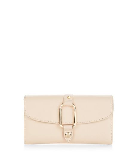 Stone Metal Clip Front Purse | New Look