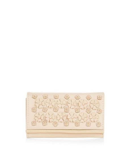 Stone 3D Floral Embellished Purse | New Look