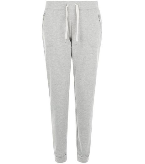 Grey Slim Fit Joggers | New Look