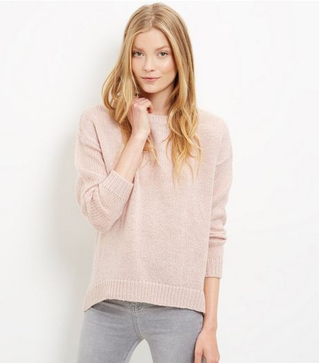Pink Boxy Jumper | New Look
