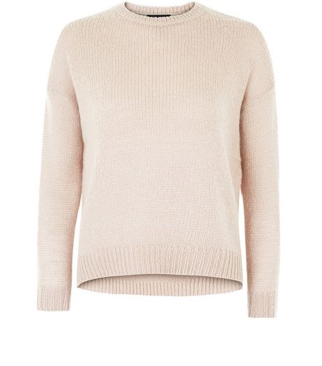 Petite Pink Boxy Jumper | New Look