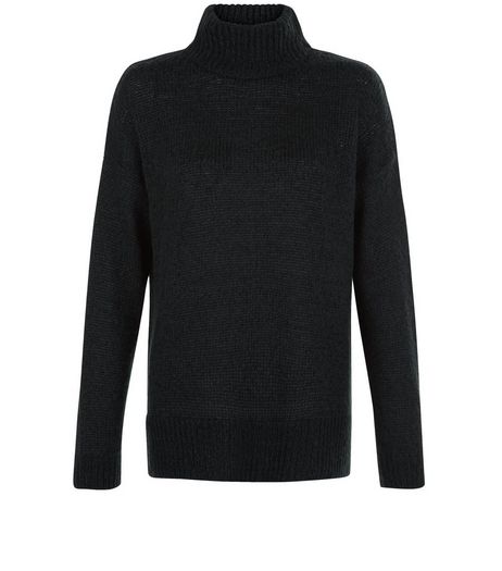 Tall Dark Green Turtle Neck Jumper | New Look