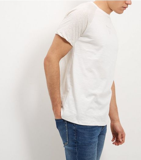 Cream MMVX Raglan T-Shirt | New Look