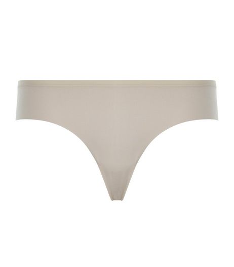 Shell Pink Lace No VPL Thong | New Look