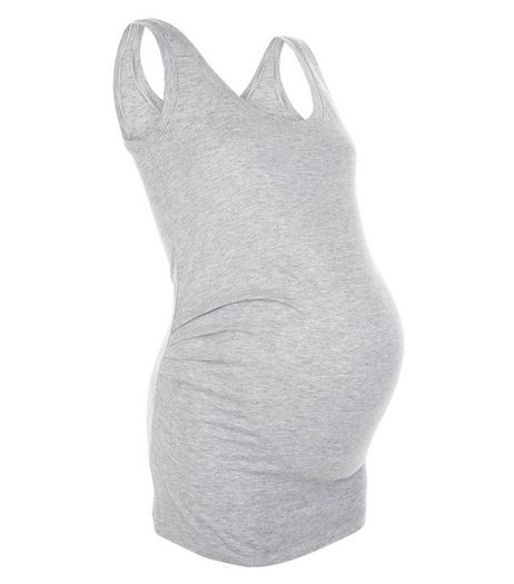 Maternity Grey Vest | New Look