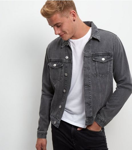 Grey Denim Jacket | New Look