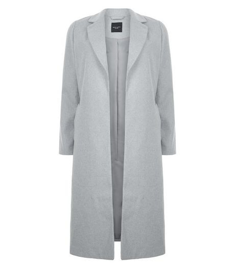 Curves Black Formal Belted Coat | New Look