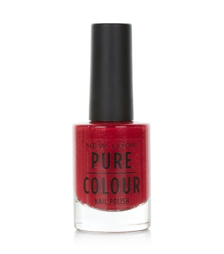 Pure Colour Dark Pink Nail Polish | New Look