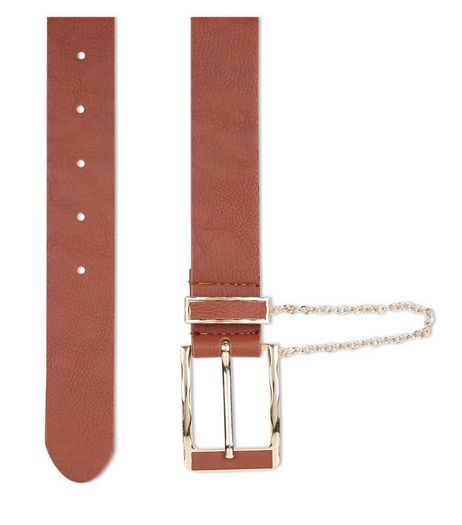 Tan Chain Jeans Belt | New Look