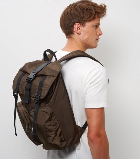 Khaki Utility Backpack | New Look