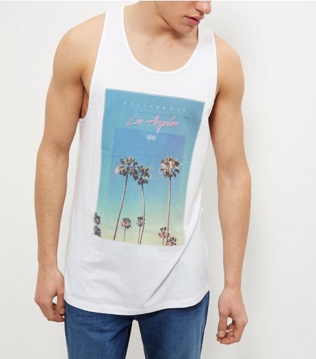 White Los Angeles Vest | New Look