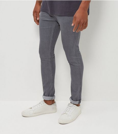 Grey Super Skinny Jeans | New Look