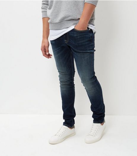 Blue Washed Skinny Jeans | New Look