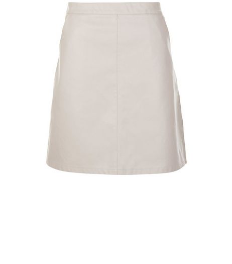 Anita and Green Shell Pink Leather-Look Skirt | New Look