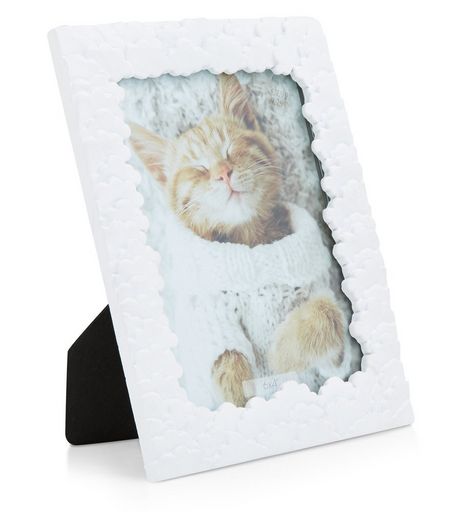 White Cloud Photo Frame | New Look