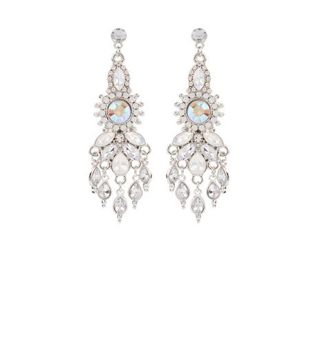 Crystal Chandelier Earrings | New Look