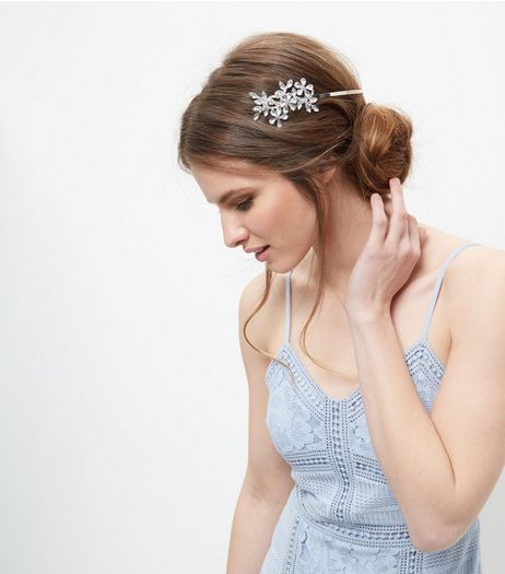 Crystal Floral Headband | New Look