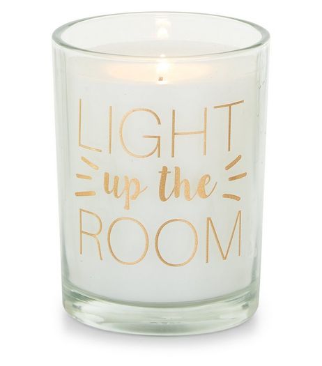 Pink Light Up The Room Candle | New Look