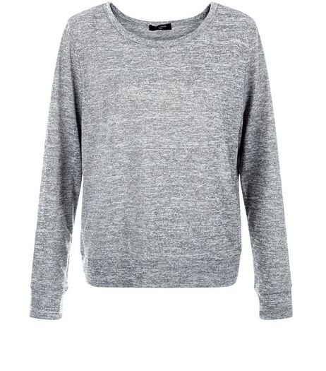 Tall Grey Long Sleeve Sweater | New Look