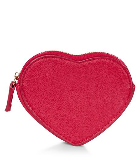 Red Heart Purse | New Look