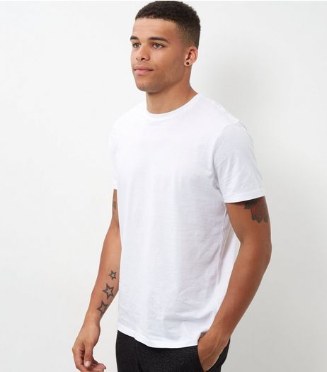 White Crew Neck T-Shirt | New Look
