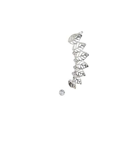 Silver Leaf Ear Cuff Pack | New Look