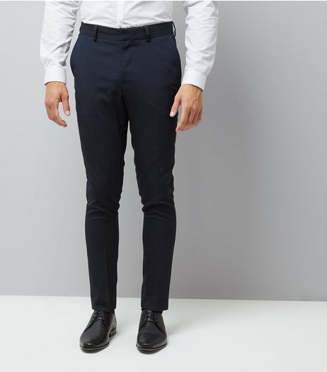 Blue Skinny Suit Trousers | New Look