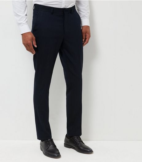 Blue Slim Fit Suit Trousers | New Look