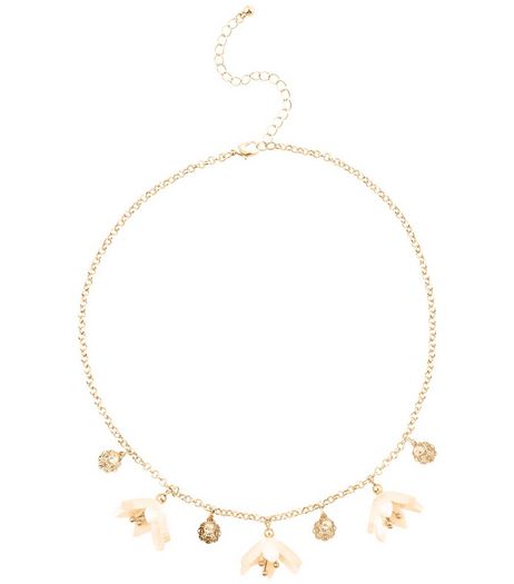Silver Filigree Flower Necklace | New Look