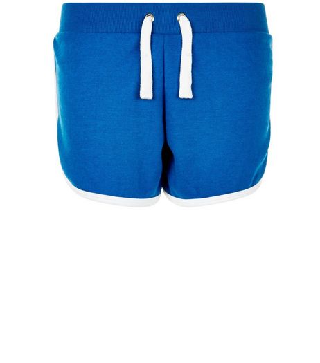 Teens Red Contrast Trim Shorts | New Look
