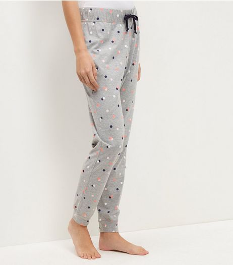 Pink Spot Print Pyjama Bottoms | New Look