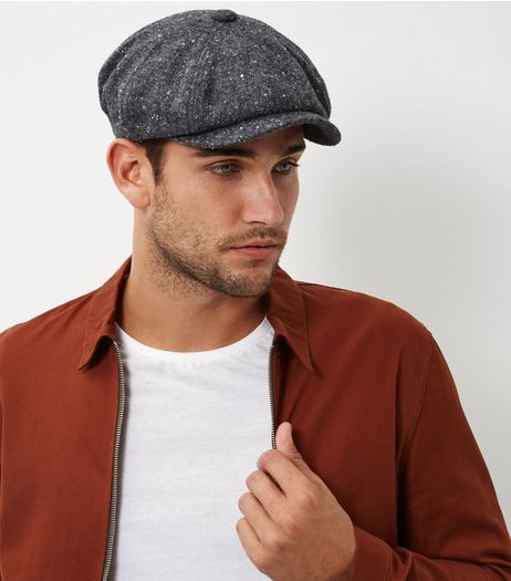 Grey Baker Boy Hat | New Look
