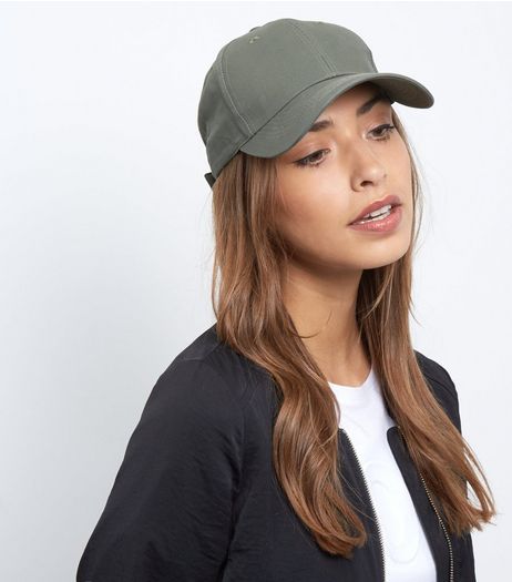 Khaki Baseball Cap | New Look