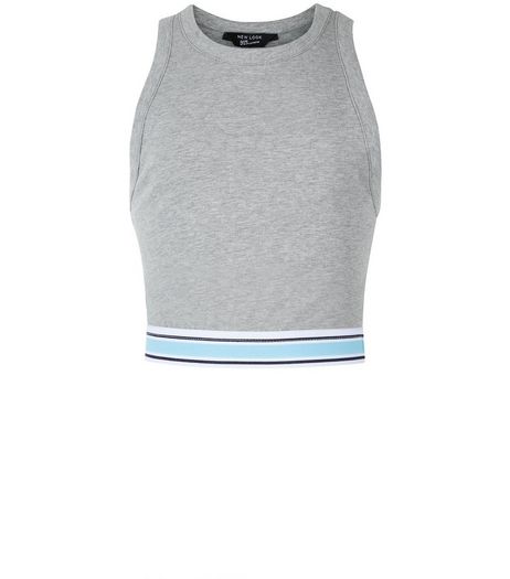 Teens Grey Contrast Trim Vest | New Look
